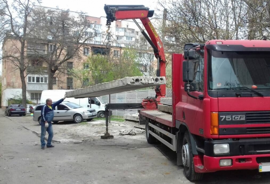 манипулятор 7м daf - услуги, аренда