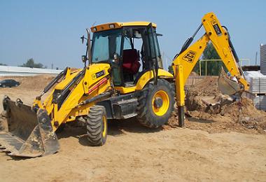 Экскаватор погрузчик JCB 3CX - услуги, аренда